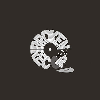 Broken Record | Logo Design Gallery Inspiration | LogoMix