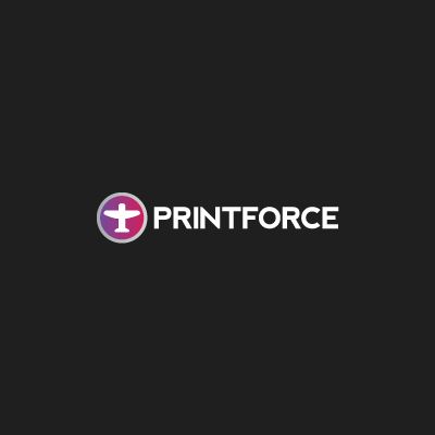 Printforce Logo Design