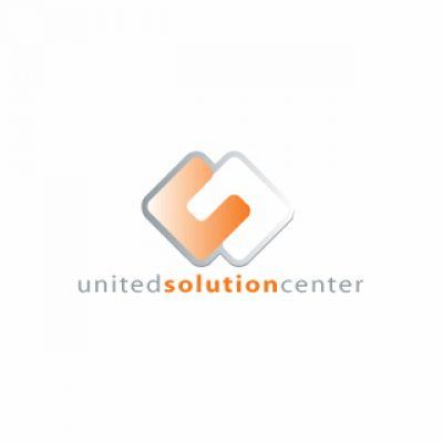 United Solution Center Logo Design