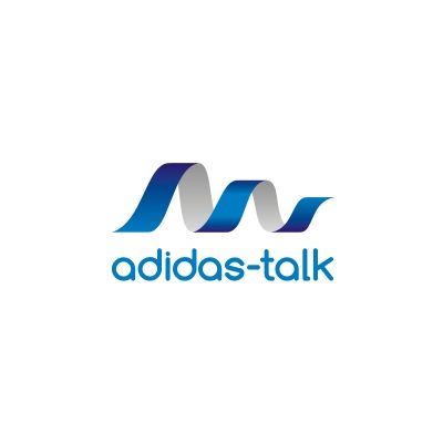 Adidas-talk Logo Design