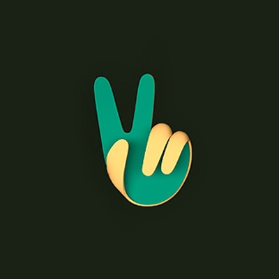 Peace symbol icon friendship design template Vector Image