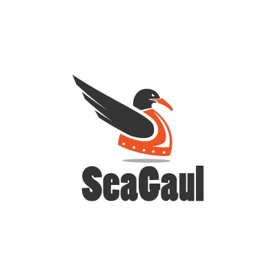 Sea Gaul Logo  Design Gallery Inspiration LogoMix