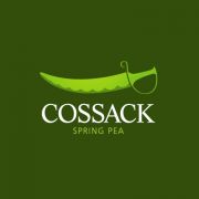 Cossack Spring Pea Logo Design