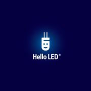 Hello LED Logo Design