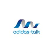 Adidas-talk Logo Design