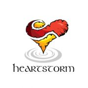 HeartStorm Logo Design
