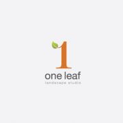 One Leaf Logo Design