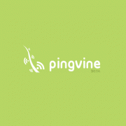 PingVine Logo Design